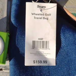 Wheeled Golf Travel Bag NWT